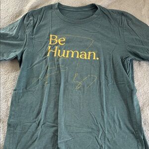 Bella Canvas Green Tee with Yellow Print